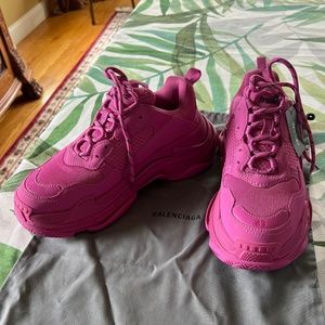 Balenciaga Triple S Pink Rose Sneakers NWT
